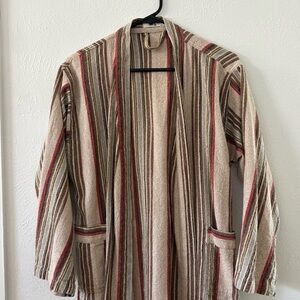 ODD BIRD - Striped Multicolor Robe